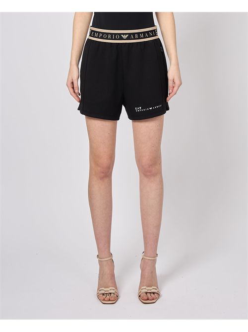 Shorts EA7 in tessuto tecnico con elastico logato EMPORIO ARMANI EA7 | 7W000280-AF12501UC001